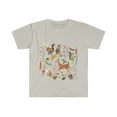 thumbnail image 1 of Cottage core Wildlife Animals Botanical T-Shirt, 1 of 3