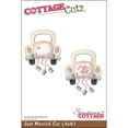 thumbnail image 1 of CottageCutz Die-Just Married Car 2.7"X3.4", 1 of 2