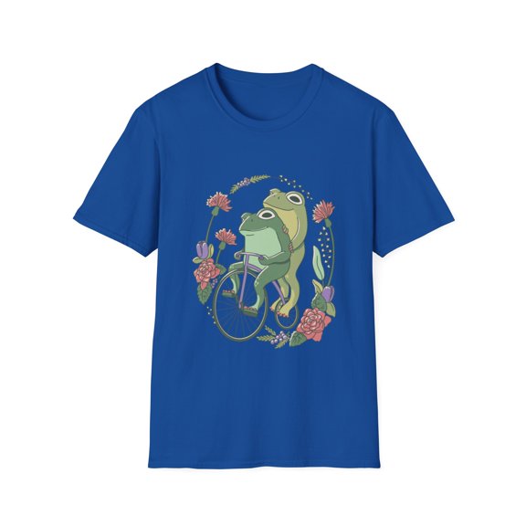 Cottagecore Aesthetic Frog Mushroom Toad Fungus Bike Graphic