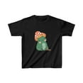 thumbnail image 1 of Cottagecore Aesthetic Frog Slug Cute Vintage Kids T-Shirt, 1 of 2