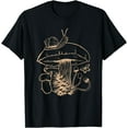 thumbnail image 1 of Cottagecore Aesthetic Mushroom Snail Goblincore Mycology Unisex T-Shirt for Men Women Kids Toddler, 1 of 5