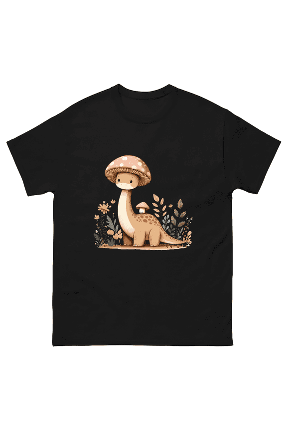 Cottagecore Dinosaur Mushroom Aesthetic Nature Lover V40822 Unisex T-Shirt