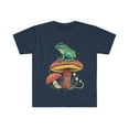 thumbnail image 1 of Cottagecore Frog Aesthetic Fairy Mushroom Goblincore T-Shirt, 1 of 3
