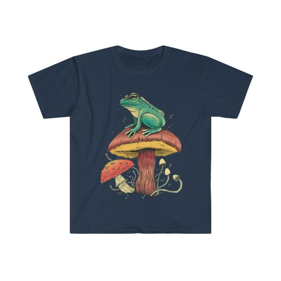 Cottagecore Frog Aesthetic Fairy Mushroom Goblincore T-Shirt
