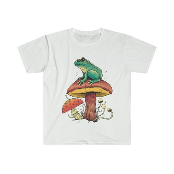 Cottagecore Frog Aesthetic Fairy Mushroom Goblincore T-Shirt