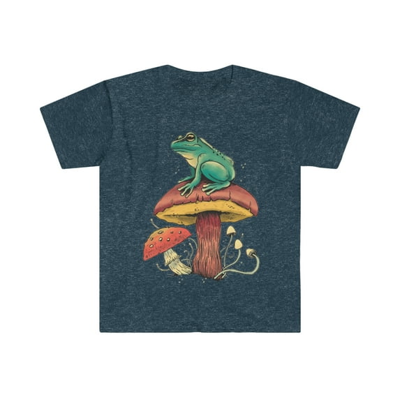 Cottagecore Frog Aesthetic Fairy Mushroom Goblincore T-Shirt