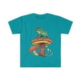 thumbnail image 1 of Cottagecore Frog Aesthetic Fairy Mushroom Goblincore T-Shirt, 1 of 3