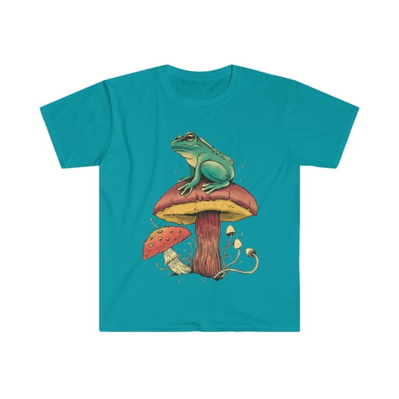 Cottagecore Frog Aesthetic Fairy Mushroom Goblincore T-Shirt