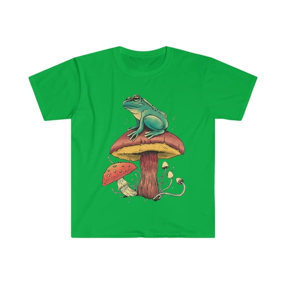 Cottagecore Frog Aesthetic Fairy Mushroom Goblincore T-Shirt