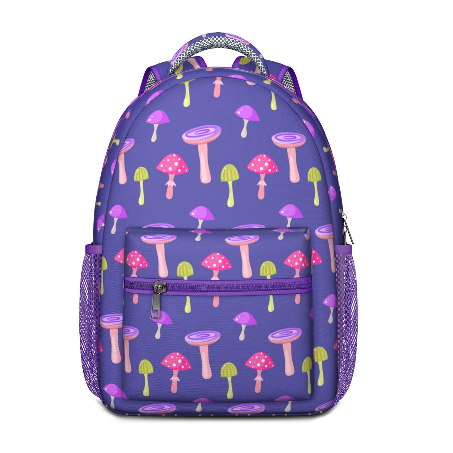 Cottagecore Fungi Waterproof Backpack - Aesthetic & Durable Daypack ...