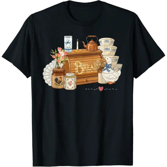 Cottagecore Grandma Core Thrifting Hen Granny Aesthetic Mom T-Shirt Size S-5XL