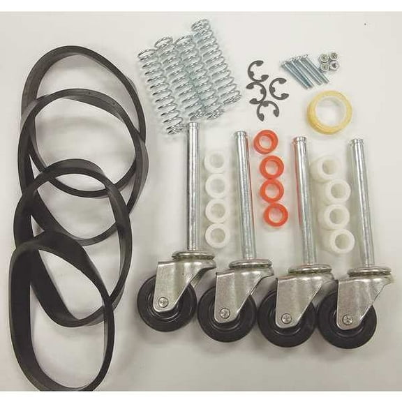 Cotterman Ladder Replacement Caster Kit,38-51 lb. SU9095