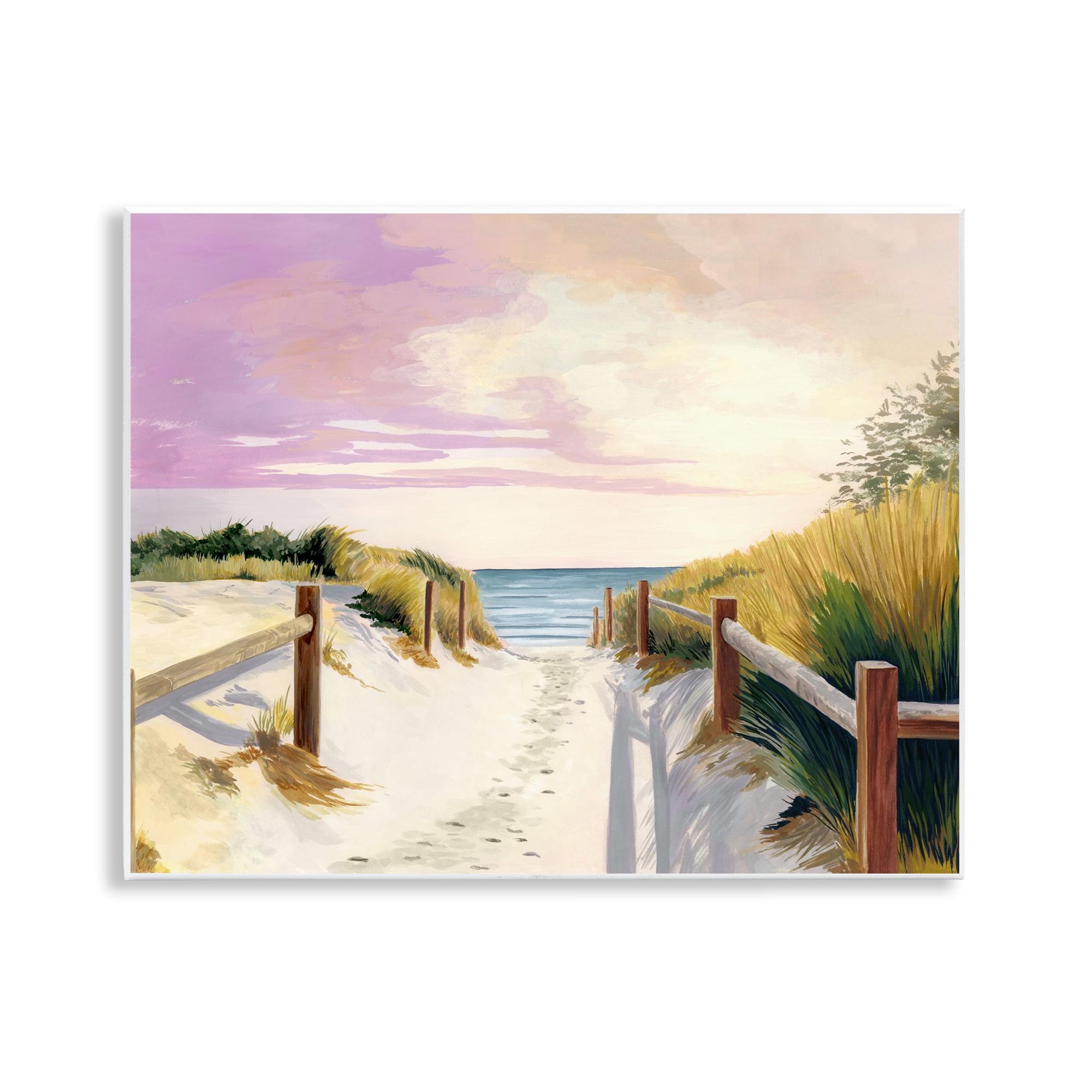 Cottesloe Beach Pathway Wall Plaque Art, design by Courtney Haley