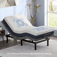 thumbnail image 1 of Cottinch Adjustable Bed Base Frame Twin Size for Stress Management with Massage, Remote Control,Adjustable Legs, 1 of 12