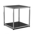 thumbnail image 1 of Cottinch Metal Storage Organizer Open Cube Accent Cabinet Nightstand for Living Room Bedroom,Black, 1 of 5
