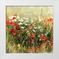 thumbnail image 1 of Cottingham, J.  15x15 White Modern Wood Framed Museum Art Print Titled - Poppy Field, 1 of 4