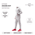 thumbnail image 1 of Cottmark Men’s Tracksuit, Pullover Hoodie & Joggers Set, Heather Grey, Size M, 1 of 6