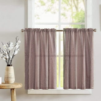Check Kitchen Curtains