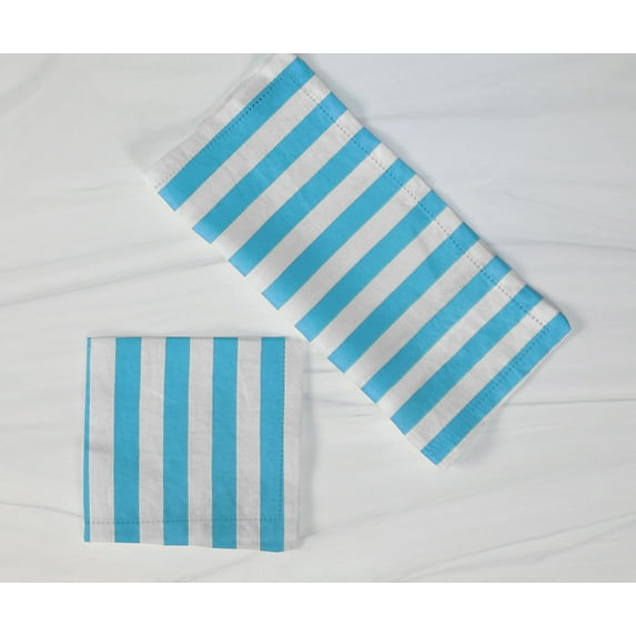 Cotton 1 Inch Stripes Napkins 18"X18"