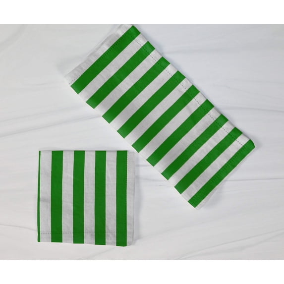 Cotton 1 Inch Stripes Napkins 18"X18"