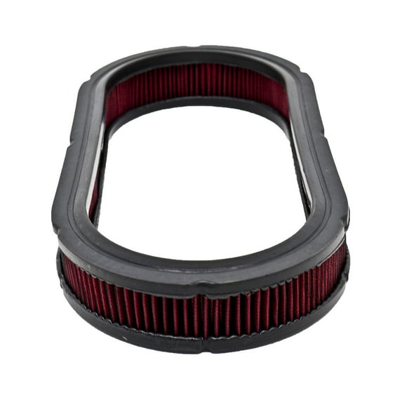 Cotton 15" X 2" Oval Reusable Washable Air Cleaner Filter Red