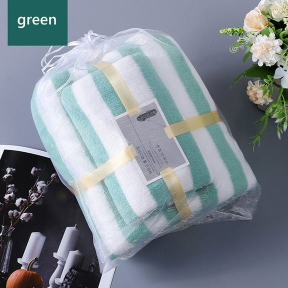 Cotton 2 In 1 Bath Towel And Face Towel Soft-Bath Towels Set OF 2pc for Home Clearance Sale Mom Gifts