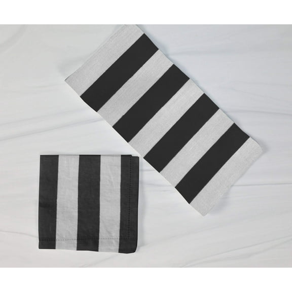 Cotton 2 Inch Stripes Napkins 18"X18"