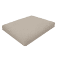 thumbnail image 1 of Cotton 24x24" Zabuton Meditation Cushion with Natural Recycled Cotton Fill – Zen Kneeling Pad Base for Zafu Pillow – Made in USA, Natural, 1 of 9