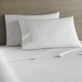 thumbnail image 1 of 250 Thread Count Cotton Percale Sheet Set, Queen, Misty Gray, 1 of 4