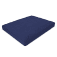 thumbnail image 1 of Cotton 32x26" Zabuton Meditation Cushion with Natural Recycled Cotton Fill – Zen Kneeling Pad Base for Zafu Pillow – Made in USA, Navy, 1 of 9