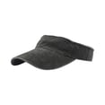 thumbnail image 1 of Cotton Adjustable Sun Visor Hat Plain Curved Brim Lightweight Casual Sports Cap for Men Women, 1 of 7