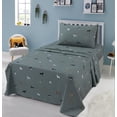 thumbnail image 1 of Cotton Alley - 100% Cotton Percale 3 Pcs Twin Bed Sheets Set Kids Todlers Kids, Flat Sheet, Fitted Sheet 1 Pillowcase Kids Bedding Set (Dogs, Twin), 1 of 5