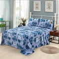 thumbnail image 1 of Cotton Alley 300 Thread Count 100% Cotton Percale Weave - 3 Pcs Twin Sheets Set with Deep Pocket, 1 of 5