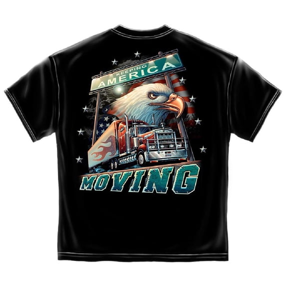 Cotton American Trucker T-Shirt