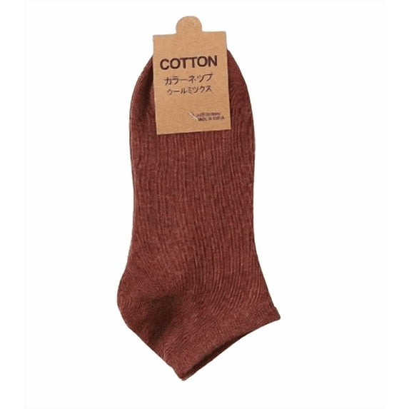 Cotton Ankle Socks, Breathable Moisture-Wicking, 2 Pack