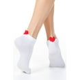 thumbnail image 1 of Cotton Ankle Socks Conte Active - 221 Picot Heart, 1 of 4