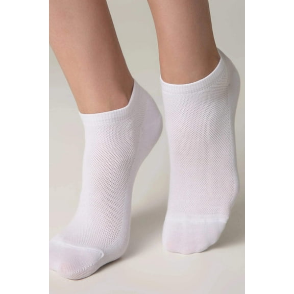 Cotton Ankle Socks Conte Active - Mesh Pattern 484