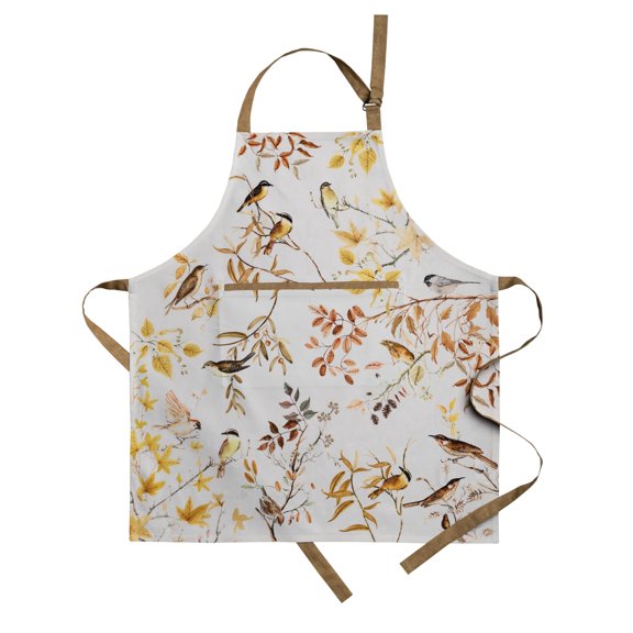 Cotton Apron 095 - Verdier, 1 Size, Cooking and Gardening Use