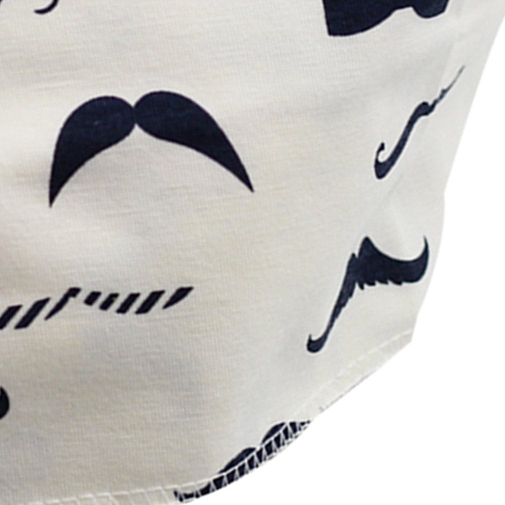 Cotton Baby Bibs Triangle Double Layers Cartoon Baby Bandana Dribble