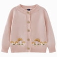 thumbnail image 1 of Cotton Baby Cardigan, Long Sleeve Knit Sweater for Toddler Boys Girls 6-12 Months 12-24 Months 2T 3T 4T 5T 6T 7T 8T 9T Children 5-6 Years, 1 of 7