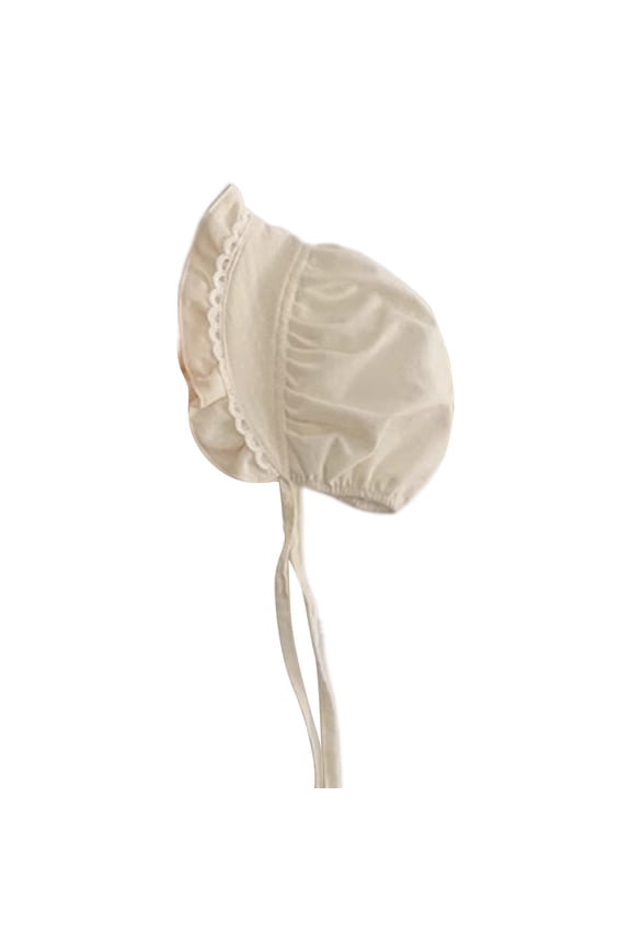 Cotton Baby Hat Summer Head Cover Infant Sun Hat Breathable Head Cover Elegant Headgear Cotton Hat for Outdoor Use
