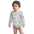 Cotton Baby Onsies, Bicycle Long Sleeve Unisex Newborn Baby Bodysuit