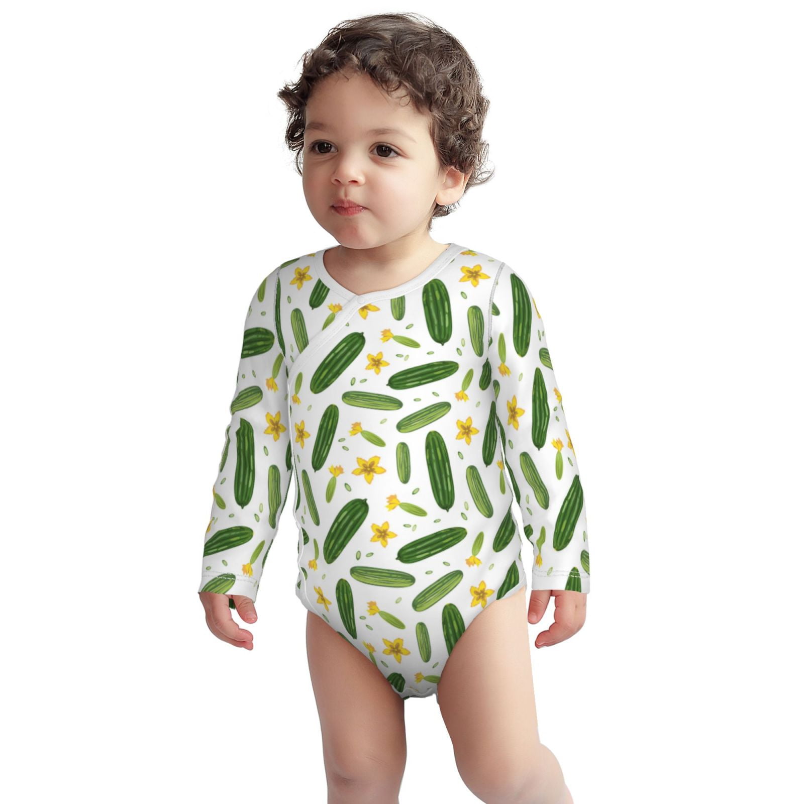 Costume Cucumber Baby Boy Dress Cotton Baby Onsies, Cucumber