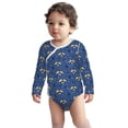thumbnail image 1 of Cotton Baby Onsies, Raccoon blue point Unisex Newborn Baby Long Sleeve Bodysuit Infant Outfit Toddler Baby Boy Clothes for Boys Girls, 1 of 7