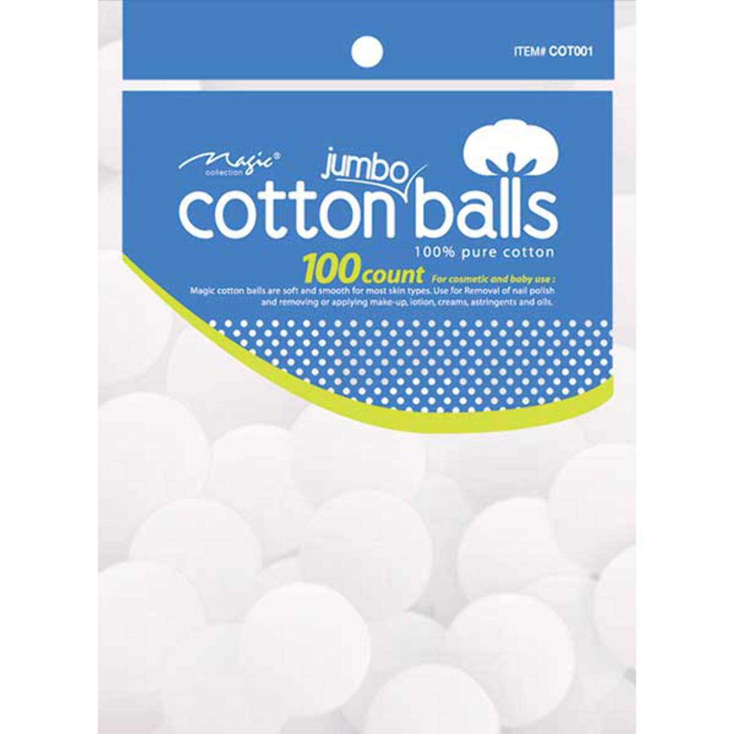 Cotton Ball 100 Count (Jumbo)