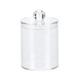 thumbnail image 1 of Cotton Ball and Swab Organizer Holder Container Acrylic Brush H6L3 Makeup G0Z2, 1 of 5