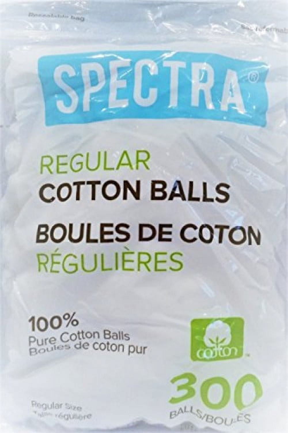 Spectra Regular Cotton Balls 300 ct
