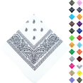 thumbnail image 1 of Cotton Bandana for Men & Women Paisley Pattern Handkerchief Headband Scarf, 1 of 4