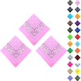 thumbnail image 1 of Cotton Bandana for Men & Women Paisley Pattern Handkerchief Headband Scarf, 1 of 4