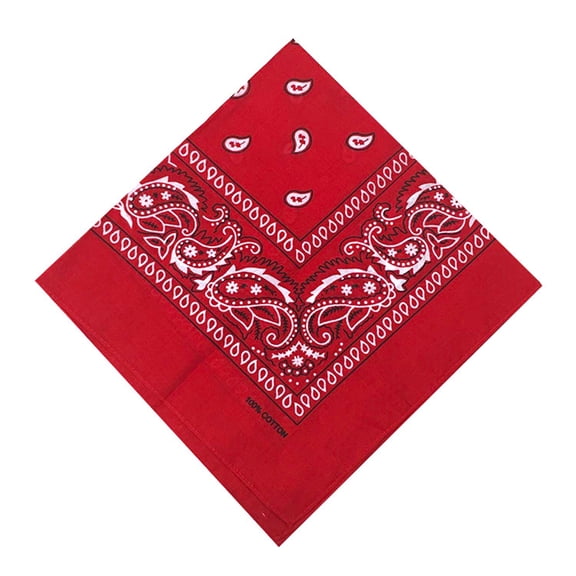 Cotton Bandanas 12 Pcs 22 X 22 Inch Face Cover for Dust Wind UV Sun Protection Nose Cover Scarf